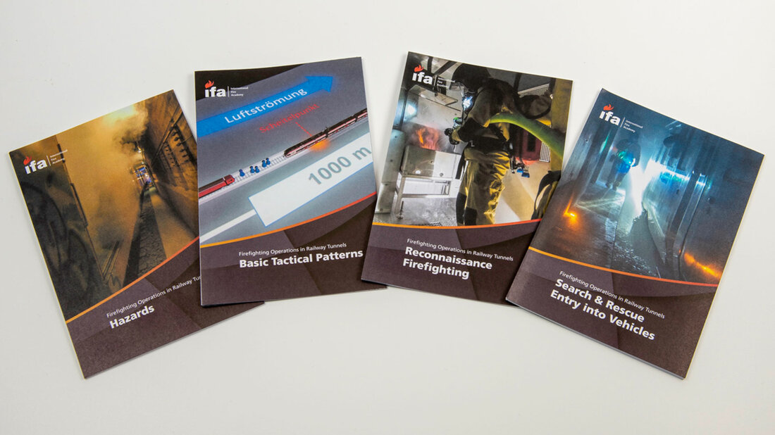 Leaflets for railway tunnel operations Leaflets for training