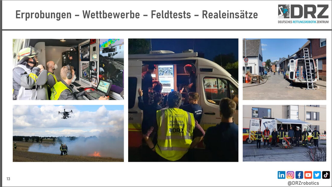 Fields of activity of the German Rescue Robotics Centre Fields of activity of the German Rescue Robotics Centre