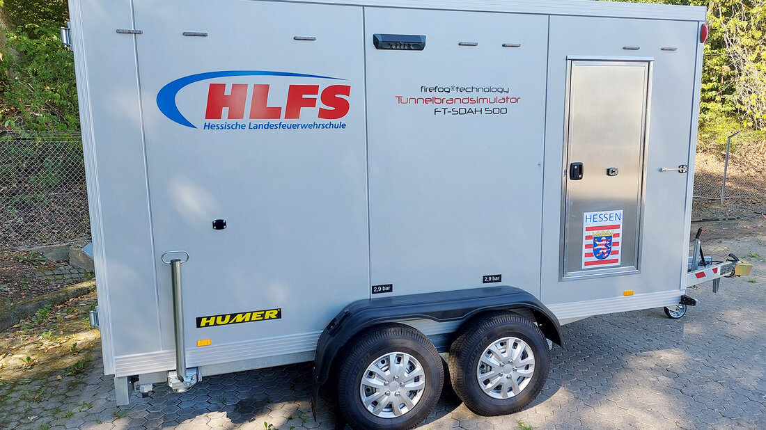 Mobiler Tunnelrauchgenerator des Landes Hessen Mobiler Tunnelrauchgenerator des Landes Hessen