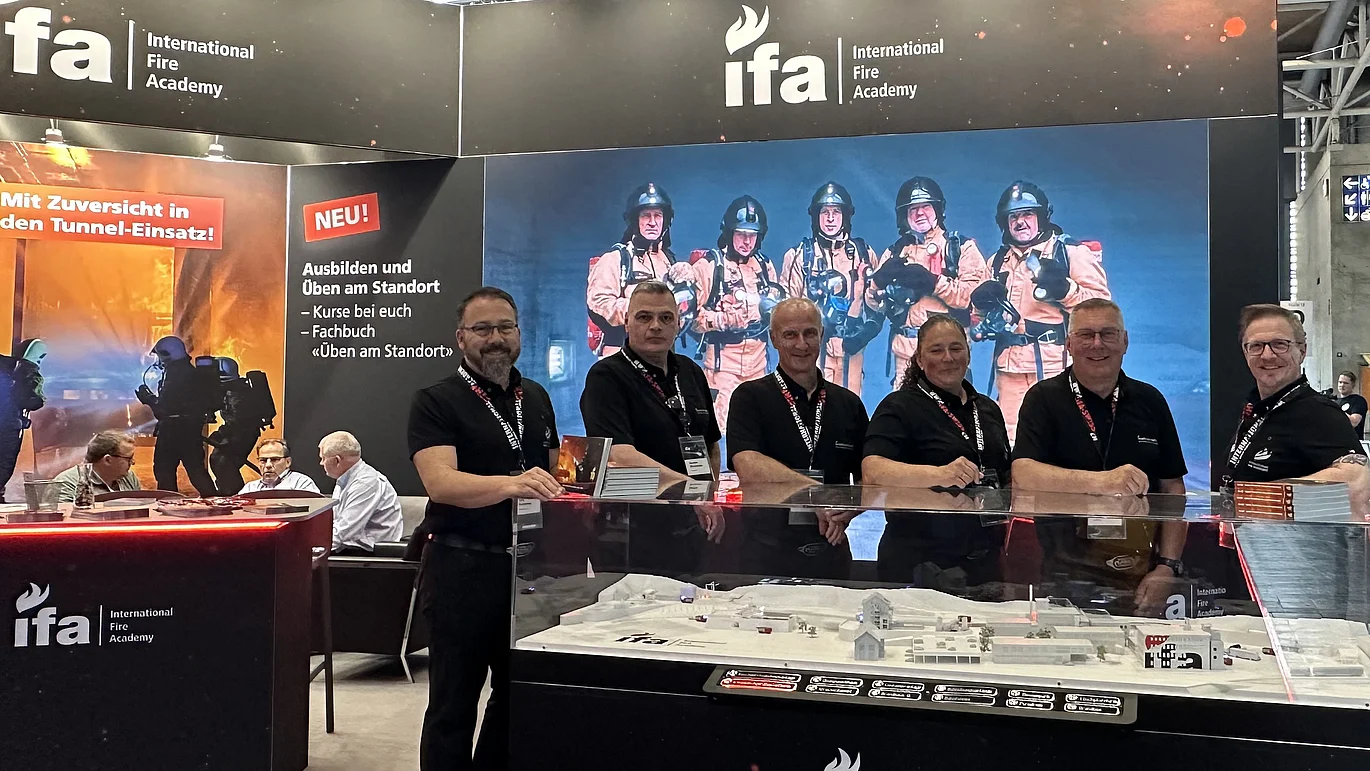 Staff am Interschutz-Messestand