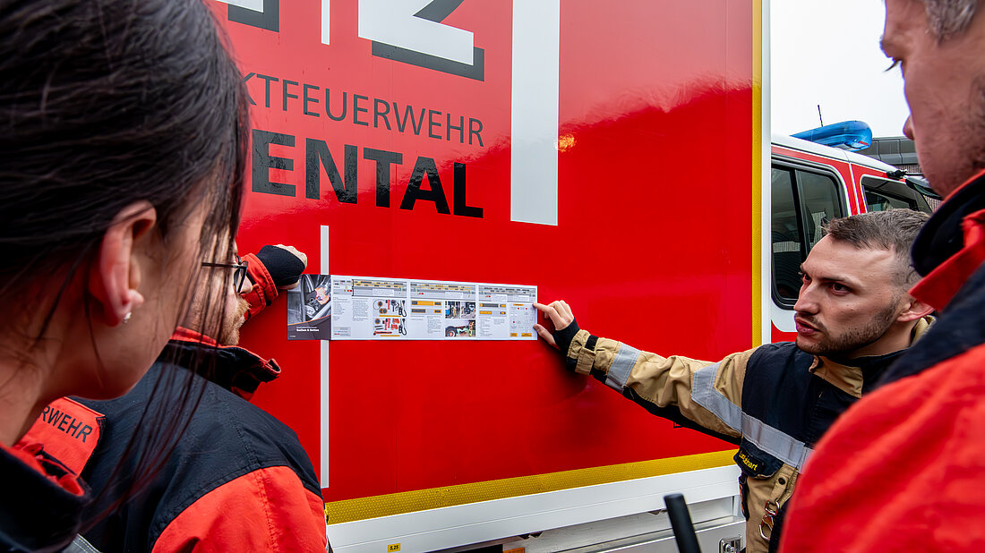 Merkblätter Feuerwehrangehörige orientieren sich an den Merkblättern der International Fire Academy.