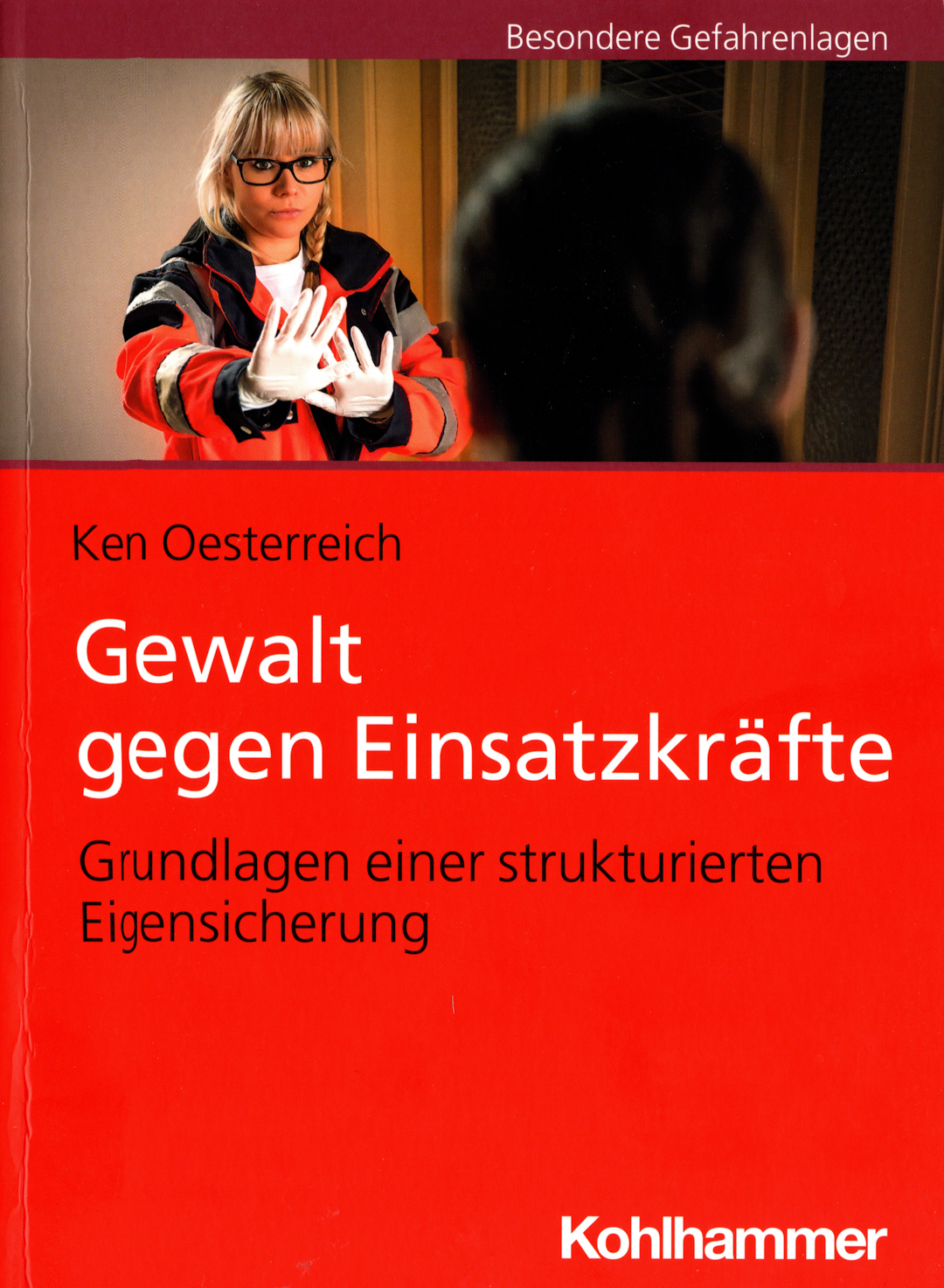 Buchcover «Gewalt gegen Einsatzkräfte»